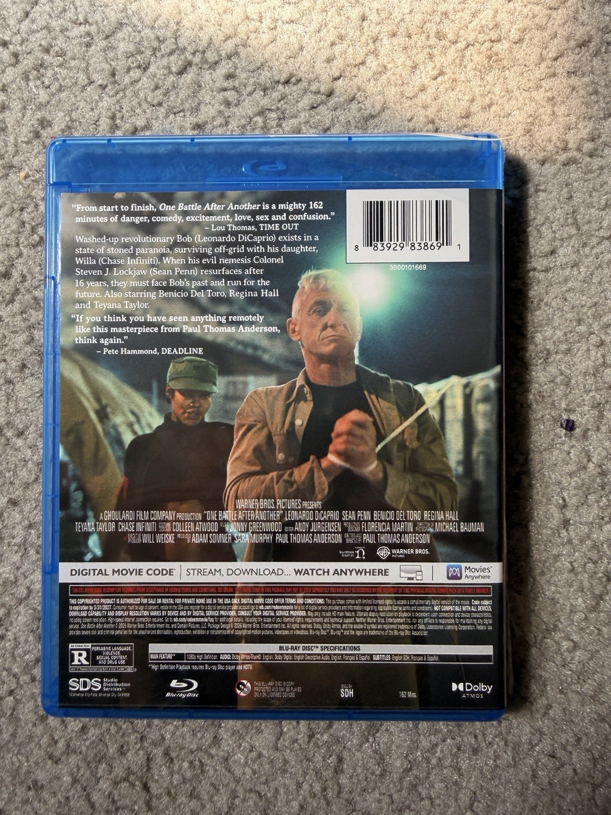 One Battle After Another Blu-ray (2025)