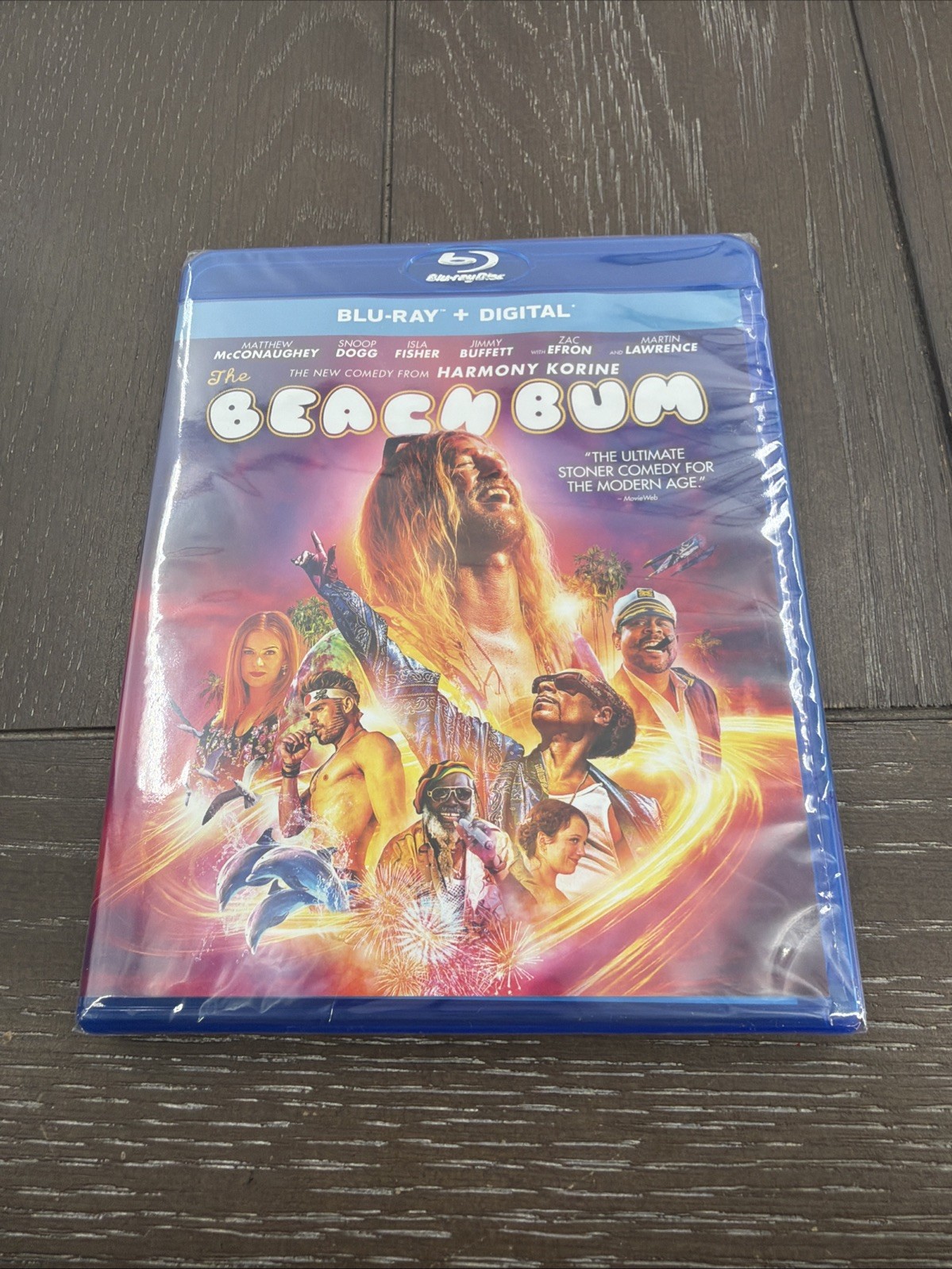 The Beach Bum Blu-ray Matthew McConaughey, New