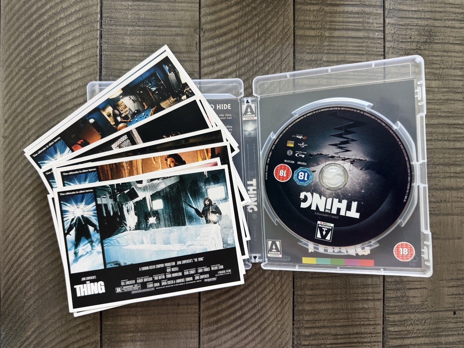 The Thing (John Carpenter) (Arrow Video Limited Edition Region B Blu-ray) 1982