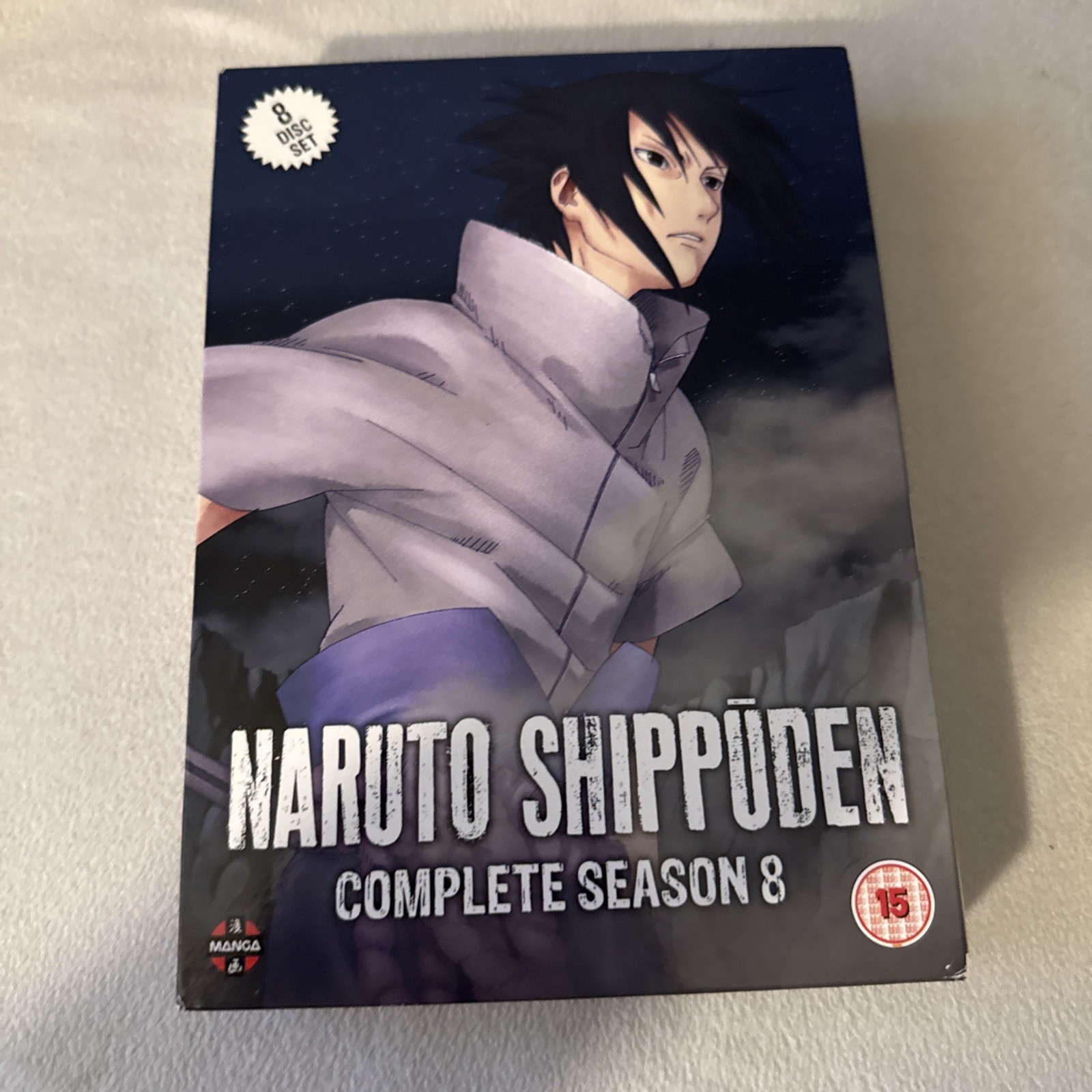 Naruto Shippuden – Complete Series 8 – Episodes 349-401 – UK PAL Region 2 Anime