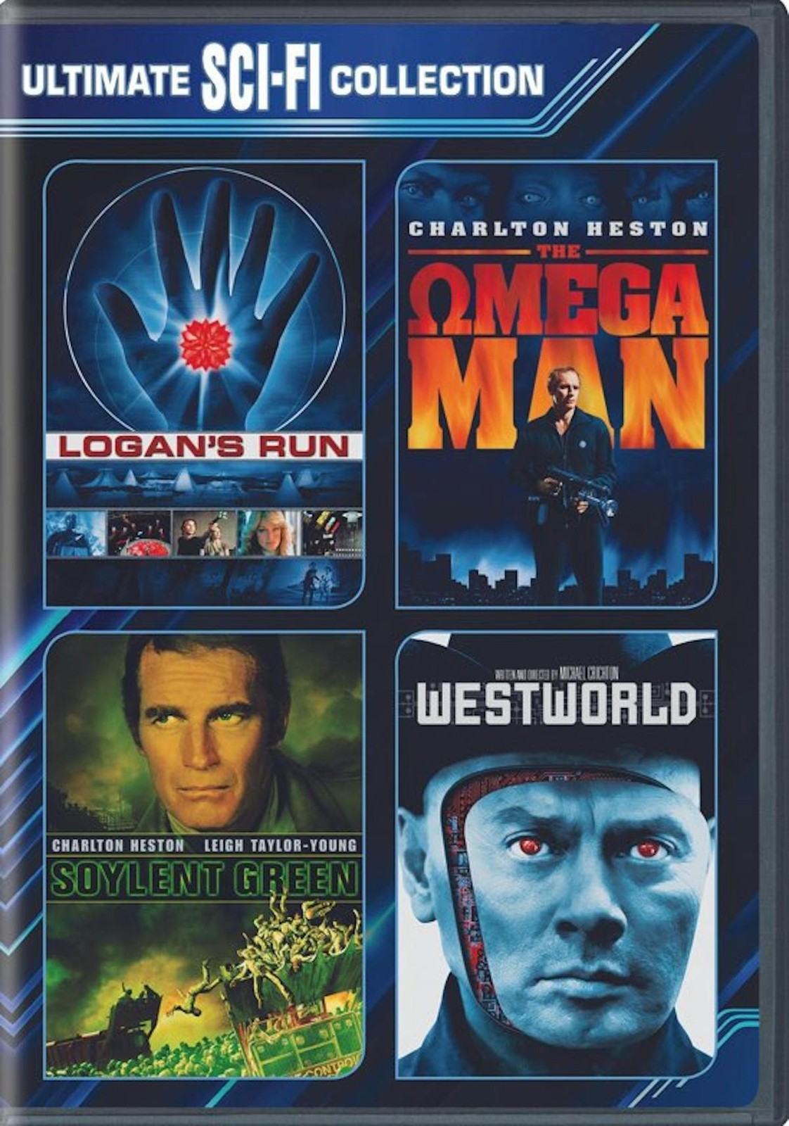 70s 4-Film Sci-Fi DVD NEW