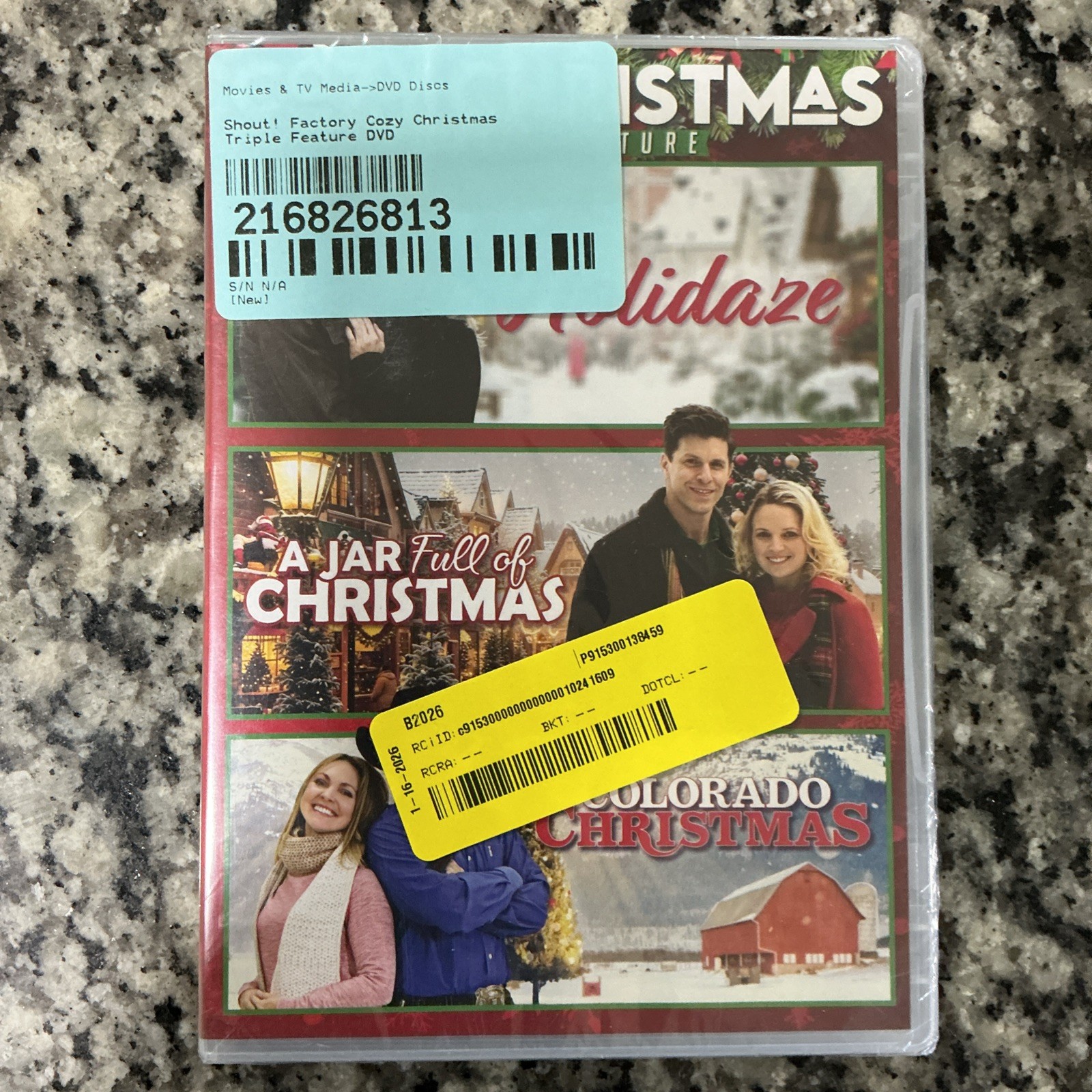 Holidaze & A Jar Full of Christmas & Colorado Christmas (DVD) OOP Authentic US