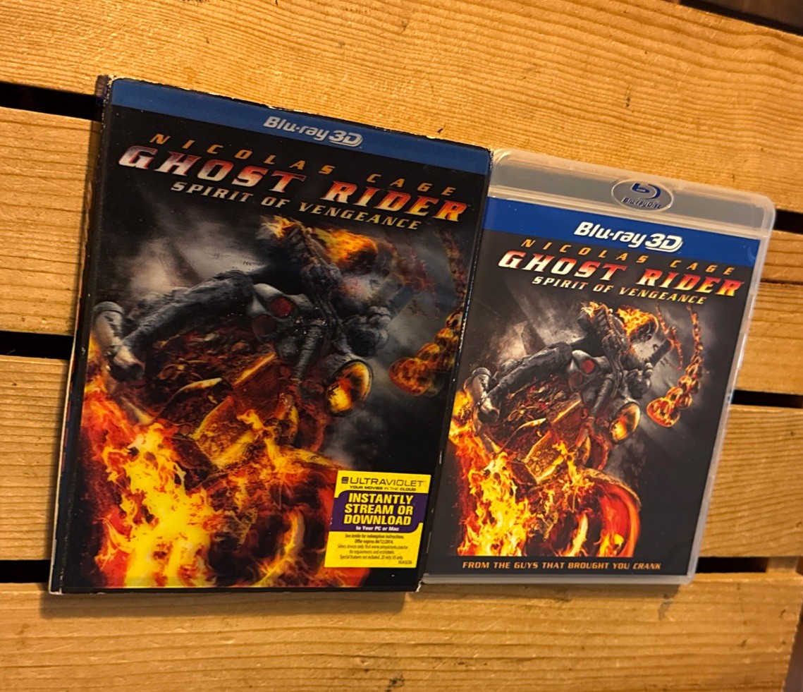 Ghost Rider Spirit of Vengeance (Blu-ray 3D, 2012)