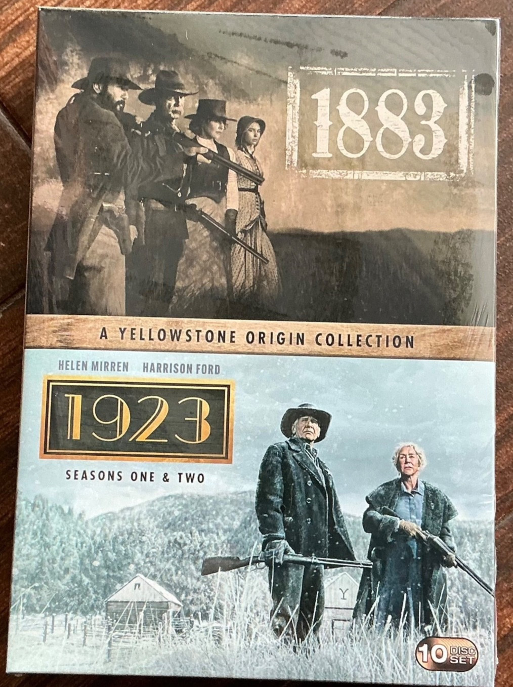Yellow 1883 1923 Origin Collection DVD Set… 1 Day Handling