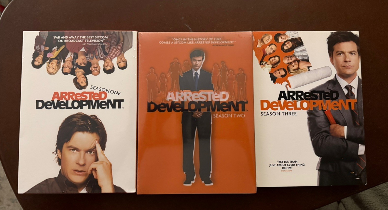 Arrested Development The Complete Series 1, 2, 3 DVD SET Comedy Brand New