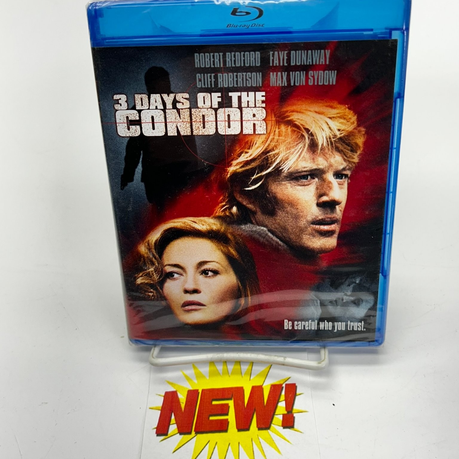 3 DAYS OF THE CONDOR Blu-ray 1975 Robert Redford Faye Dunaway Sydney Pollack