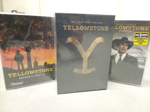 YELLOWSTONE complete series Seasons 1-4+ 5 part 1 & 2!! New! new edition