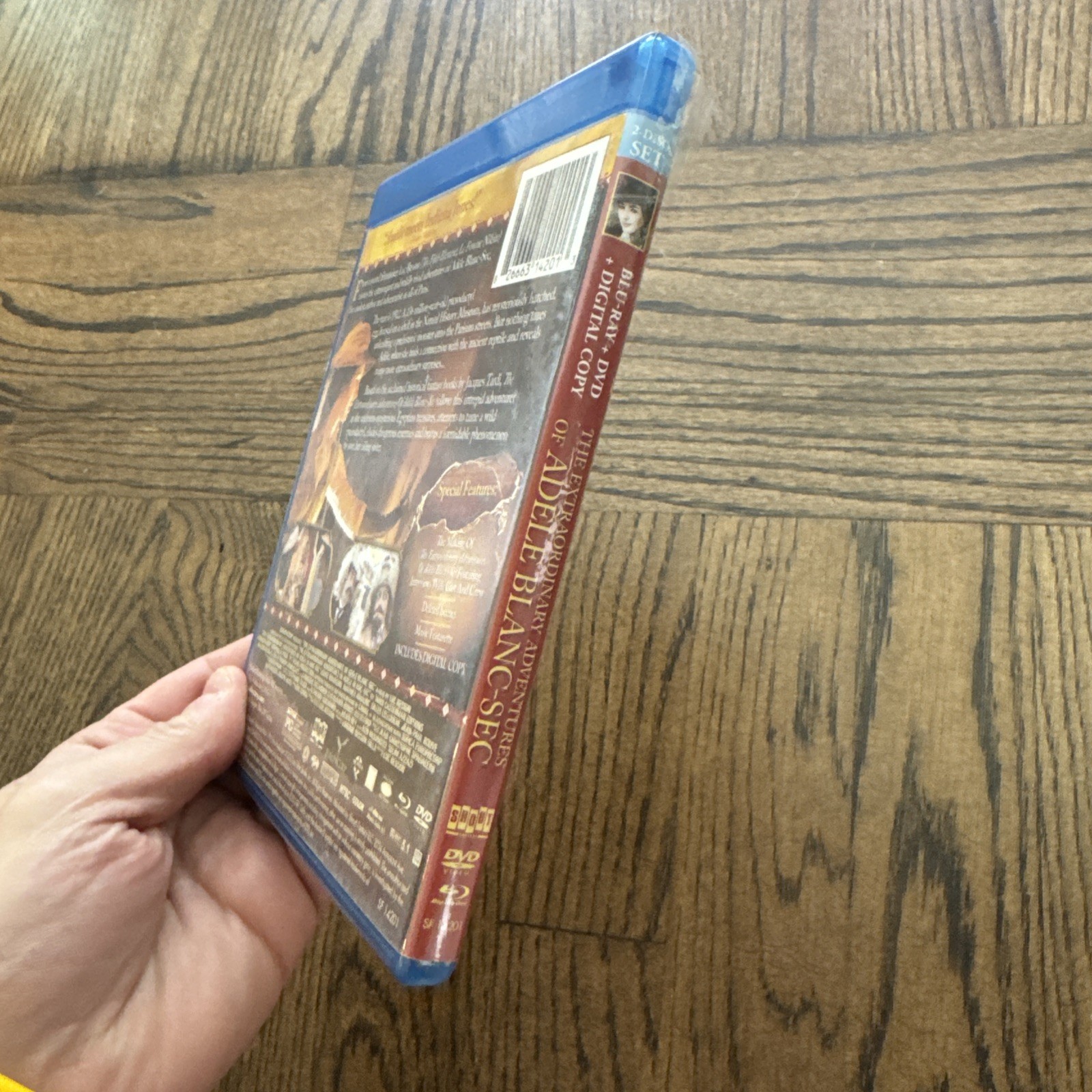 The Extraordinary Adventures of Adèle Blanc-Sec Bluray DVD No Digital