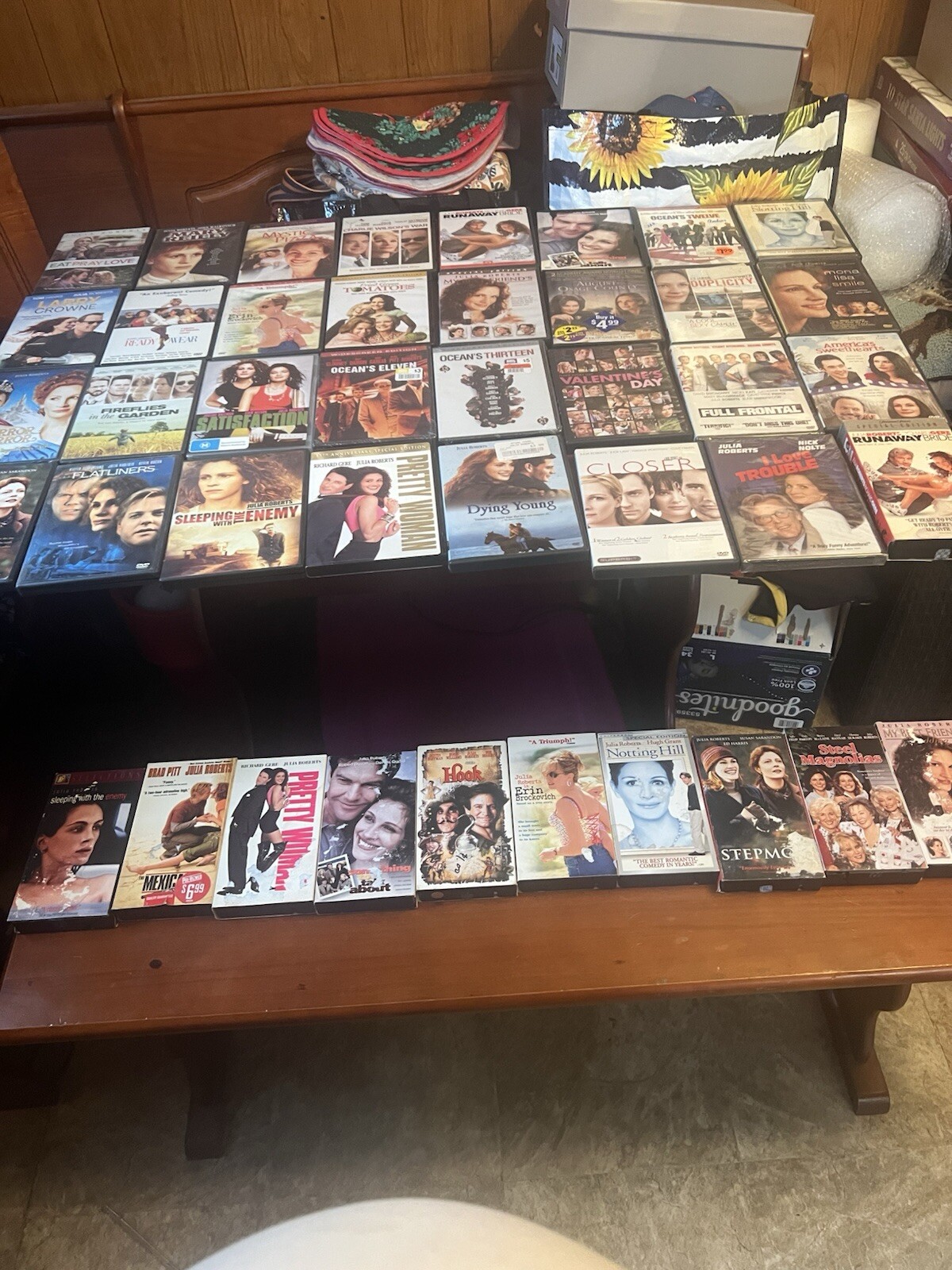41 Julia Robert’s Movies DVD And VCR ( 7 NEW)