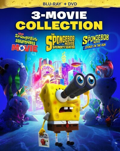The SpongeBob 3-Movie Collection [New Blu-ray] Boxed Set, Gift Set, Slipsleeve