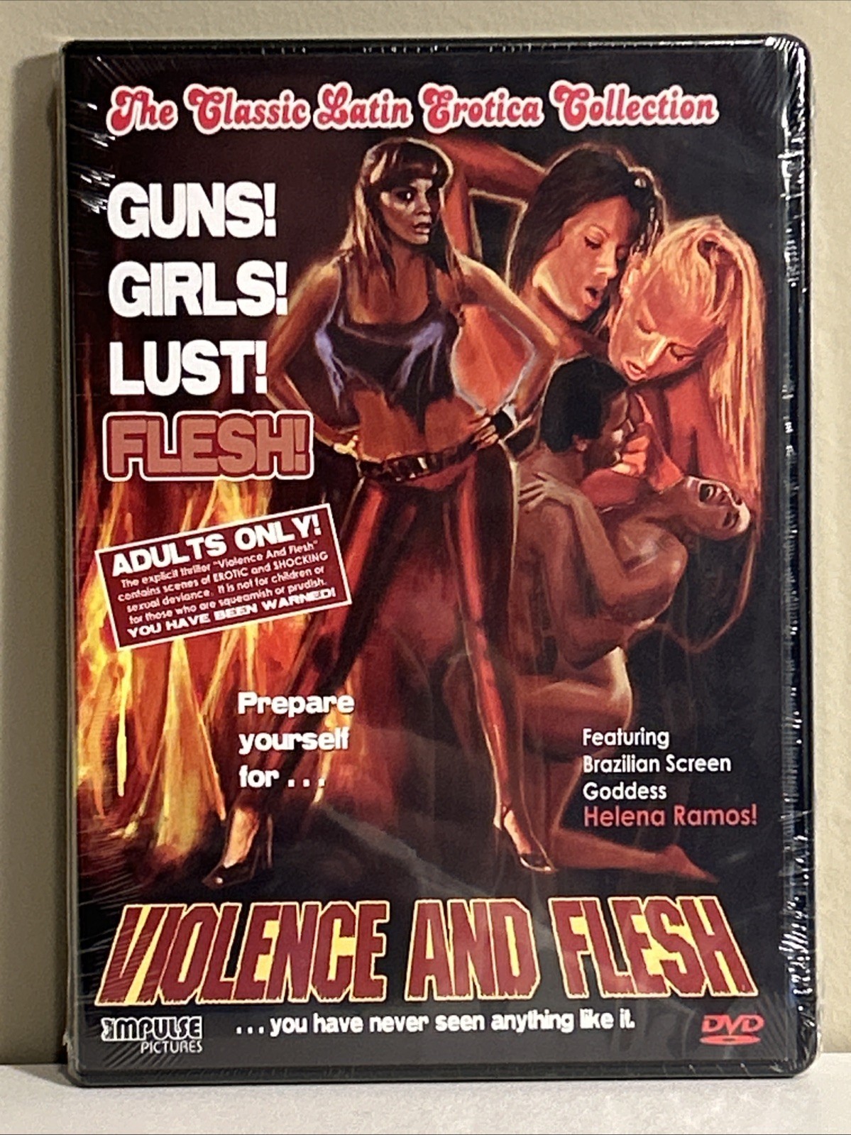 Violence and Flesh (DVD, 1981) Impulse Pictures