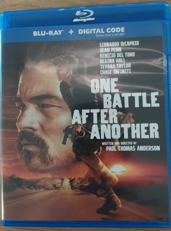 One Battle After Another (Blu-ray) US reg 1 Exc. Cond like new Dicaprio Del Toro