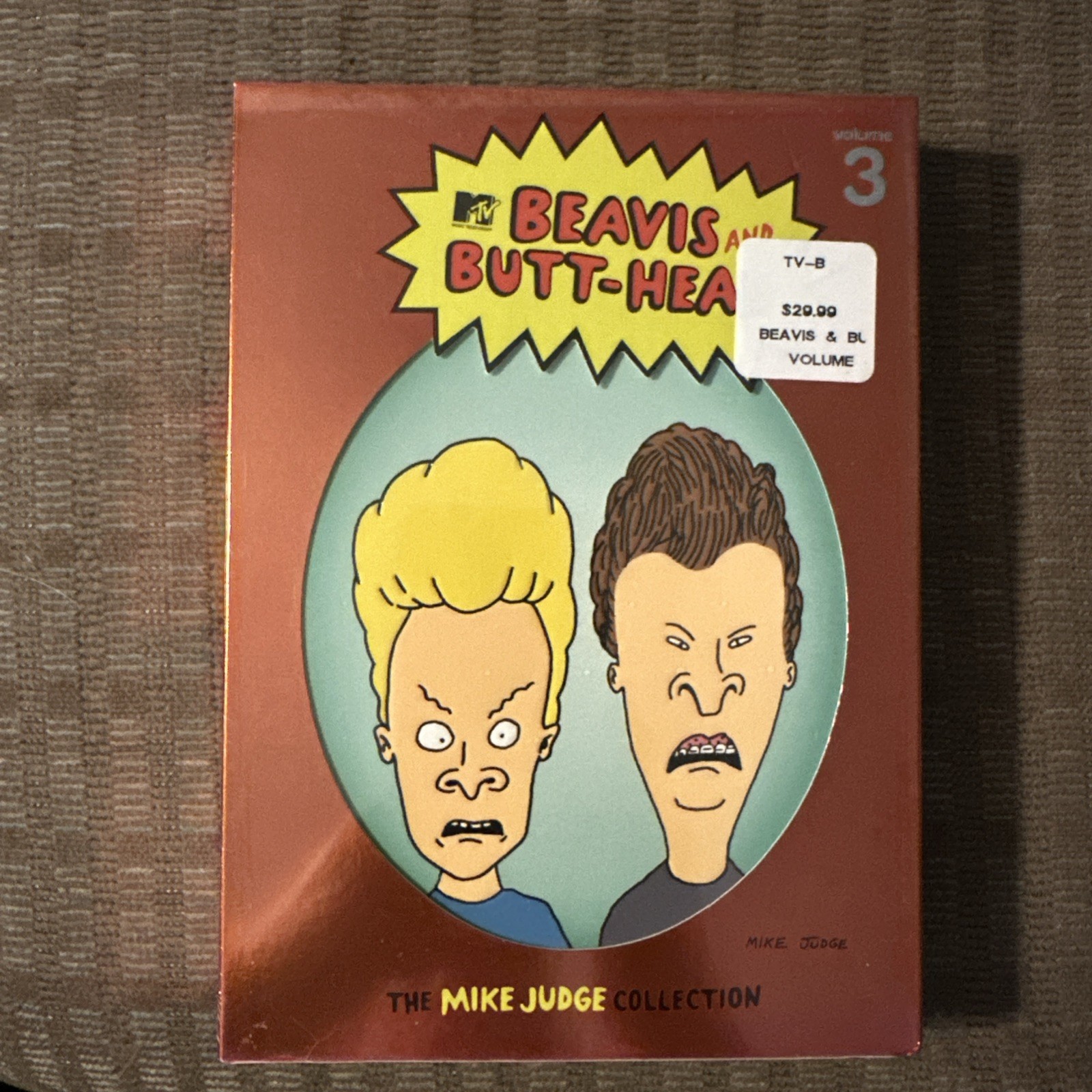 Beavis and Butt-Head: the Mike Judge Collection: Volume 3 (DVD, 2006) ES1773