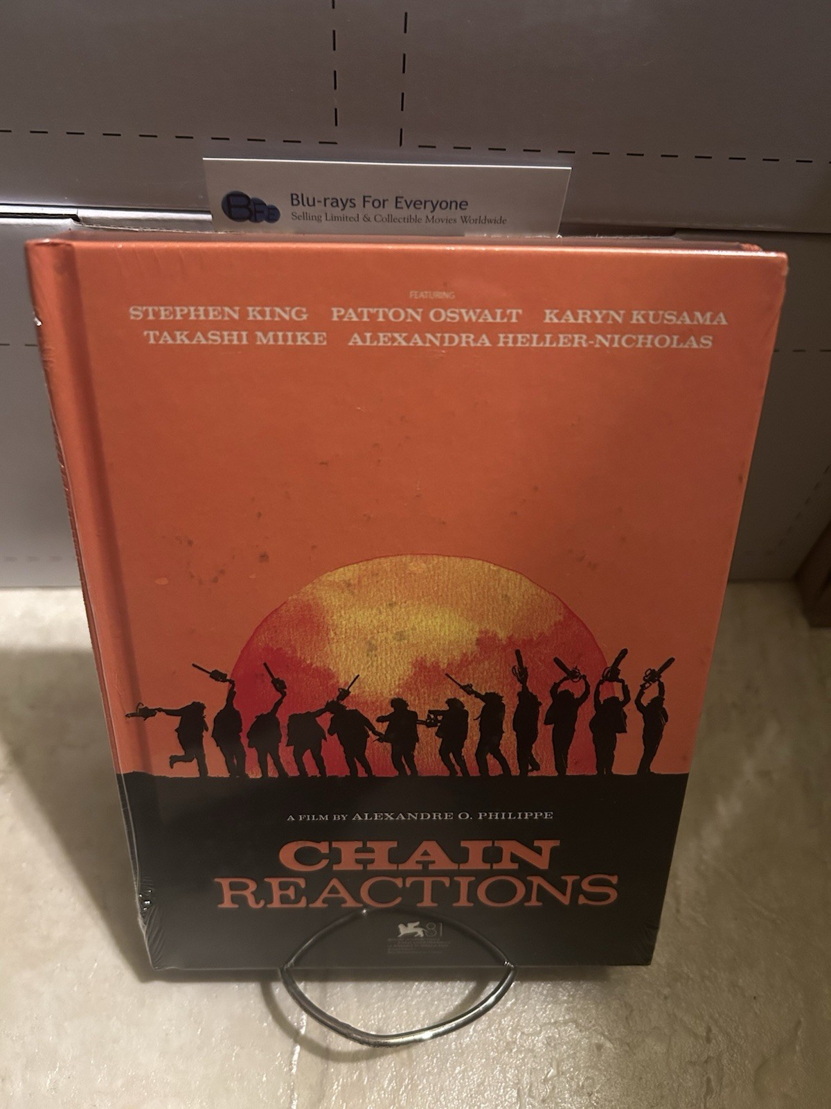 Chain Reactions MediaBook Digibook Blu-ray 2024 The Texas Chain Saw Massacre Doc