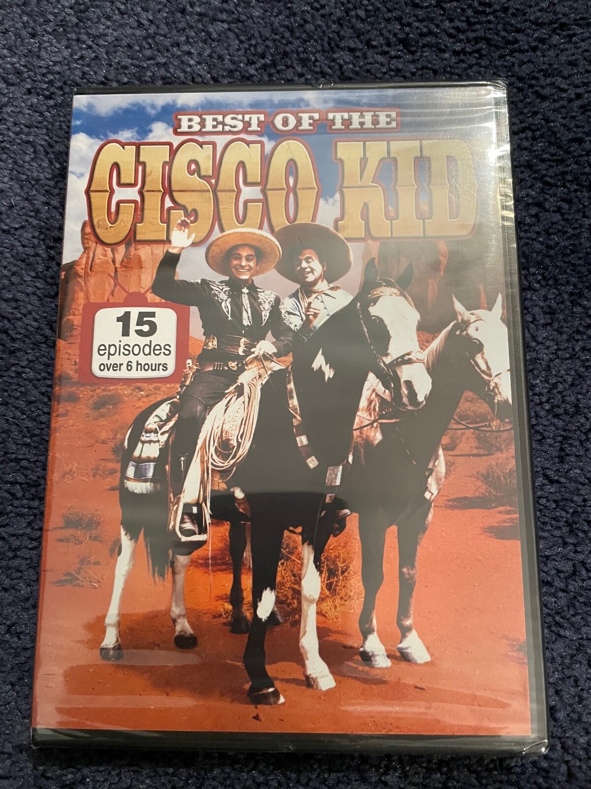 DVD Best of the Cisco Kid: 15 episodes BRAND NEW 2014 2-Disc Set Duncan Renaldo