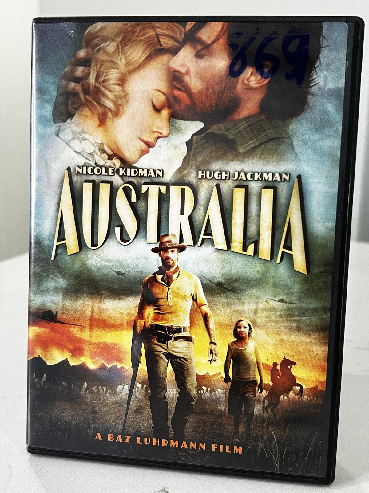 Australia DVD Nicole Kidman Hugh Jackman