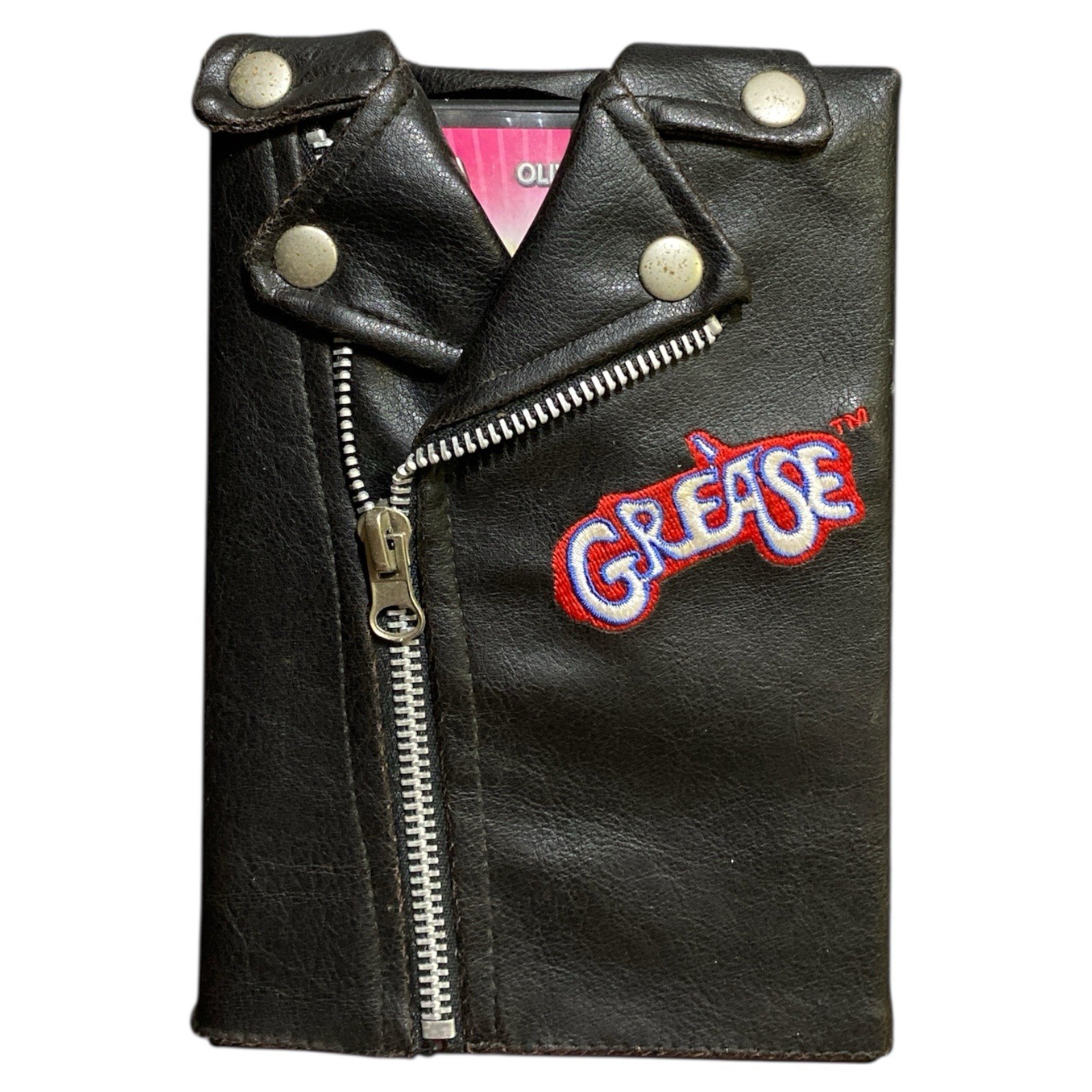 Grease Rockin Edition DVD 2 Disc T-Birds Leather Jacket Slipcover Collectible