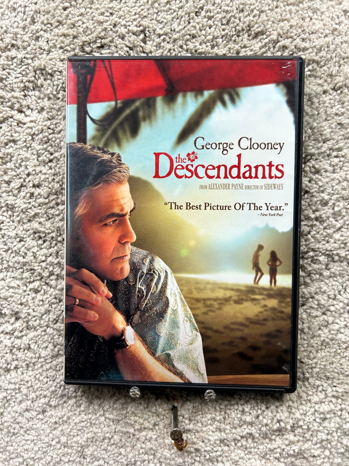 The Descendants DVD 2012 George Clooney Alexander Payne Widescreen
