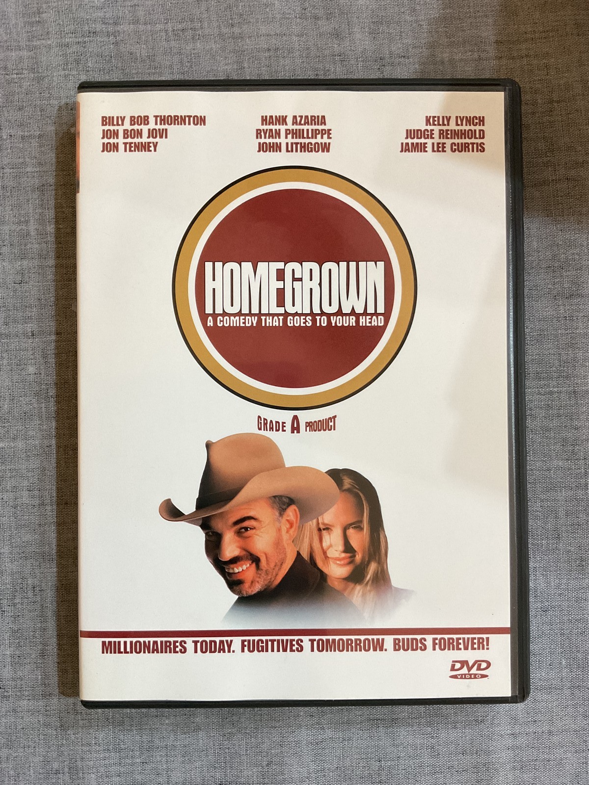 Homegrown DVD 1998 Billy Bob Thornton Jon Bon Jovi Ryan Phillippe Comedy
