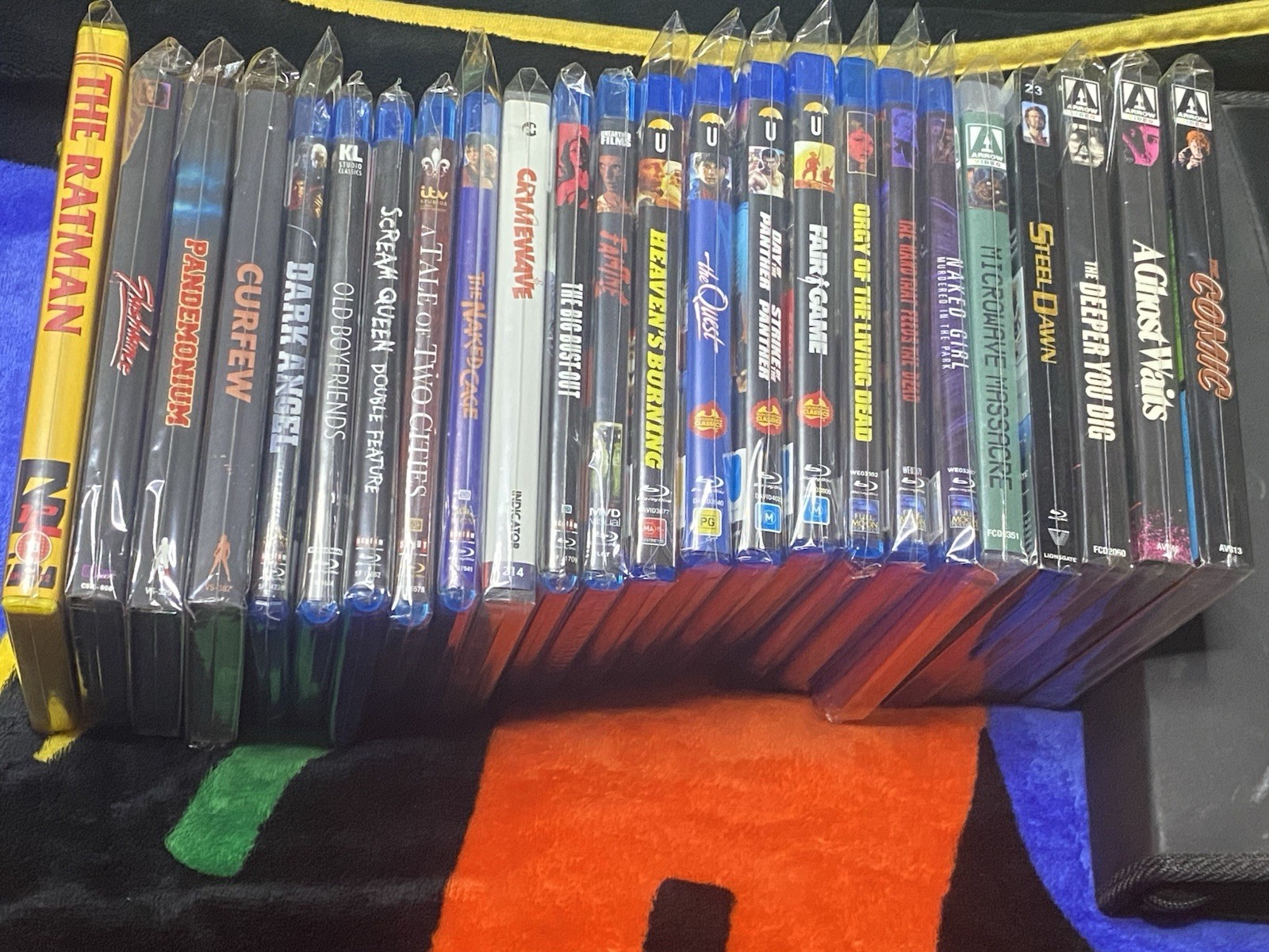 Assorted Region A&B Boutique Bluray Lot Of 24 Blu-ray’s Many OOP/Limited Edition