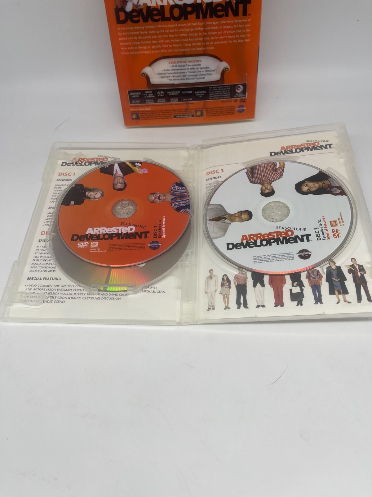 Arrested Development The Complete Season 1 & 2 Box Sets Free Shipping