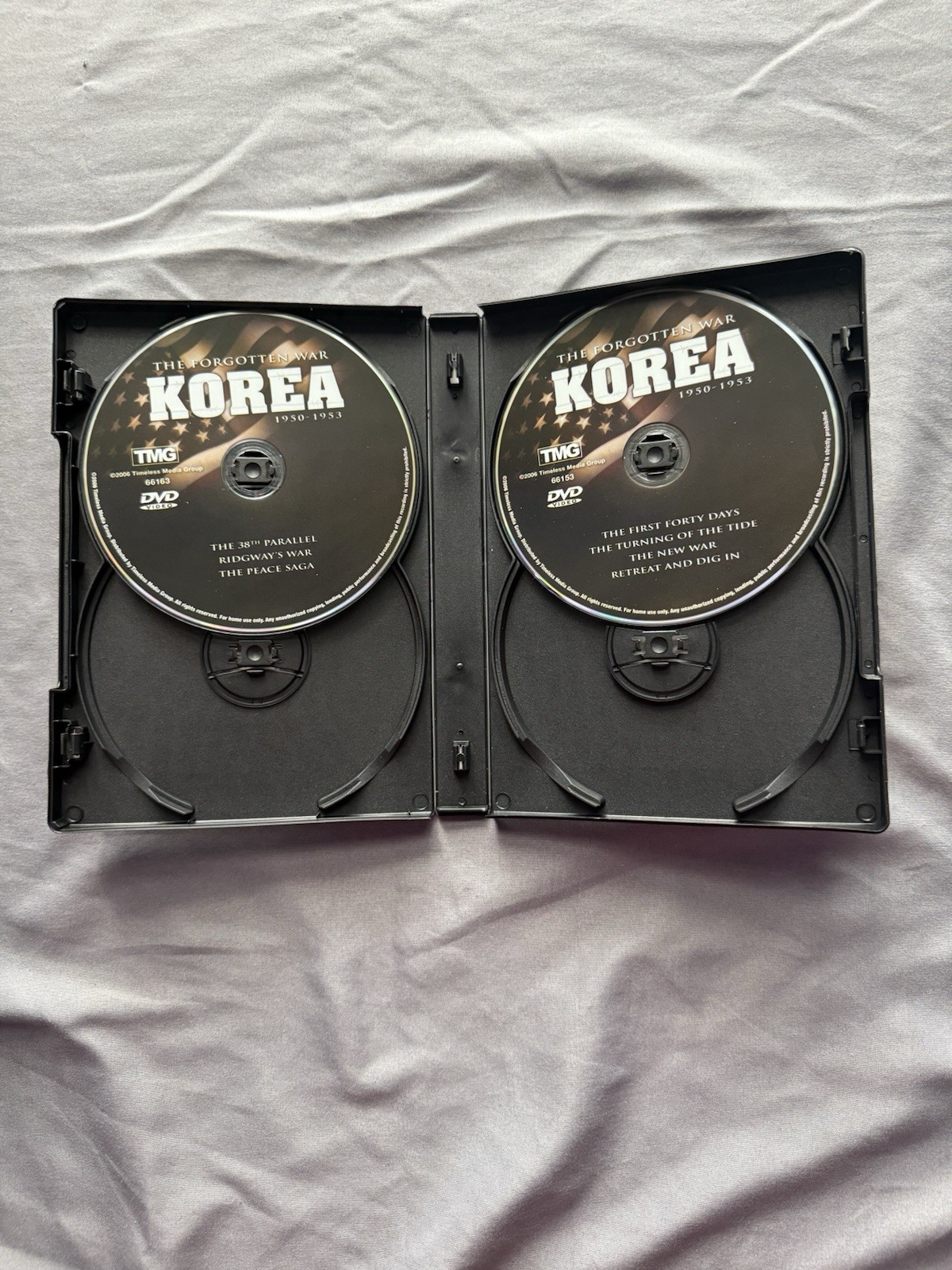 Korea: The Forgotten War DVD 2-Disc Set (2011) NR 271min Doc Timeless