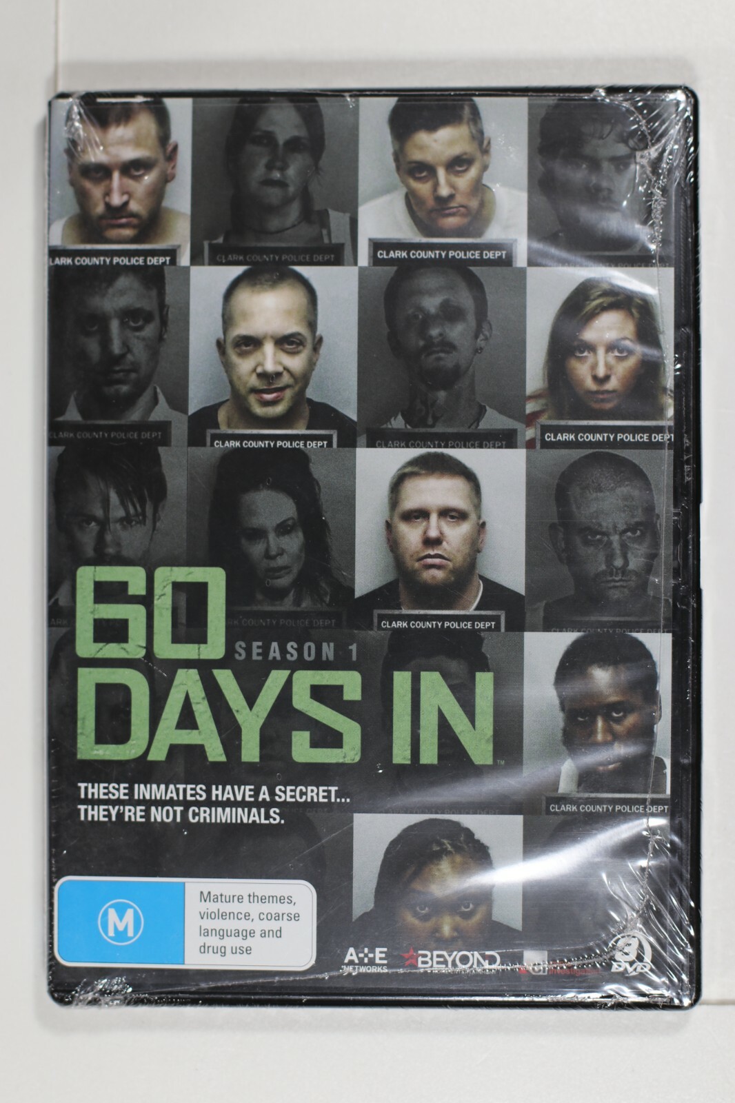 60 Days In – Season 1 – Region 4 – New Sealed – Tracking (D1047)