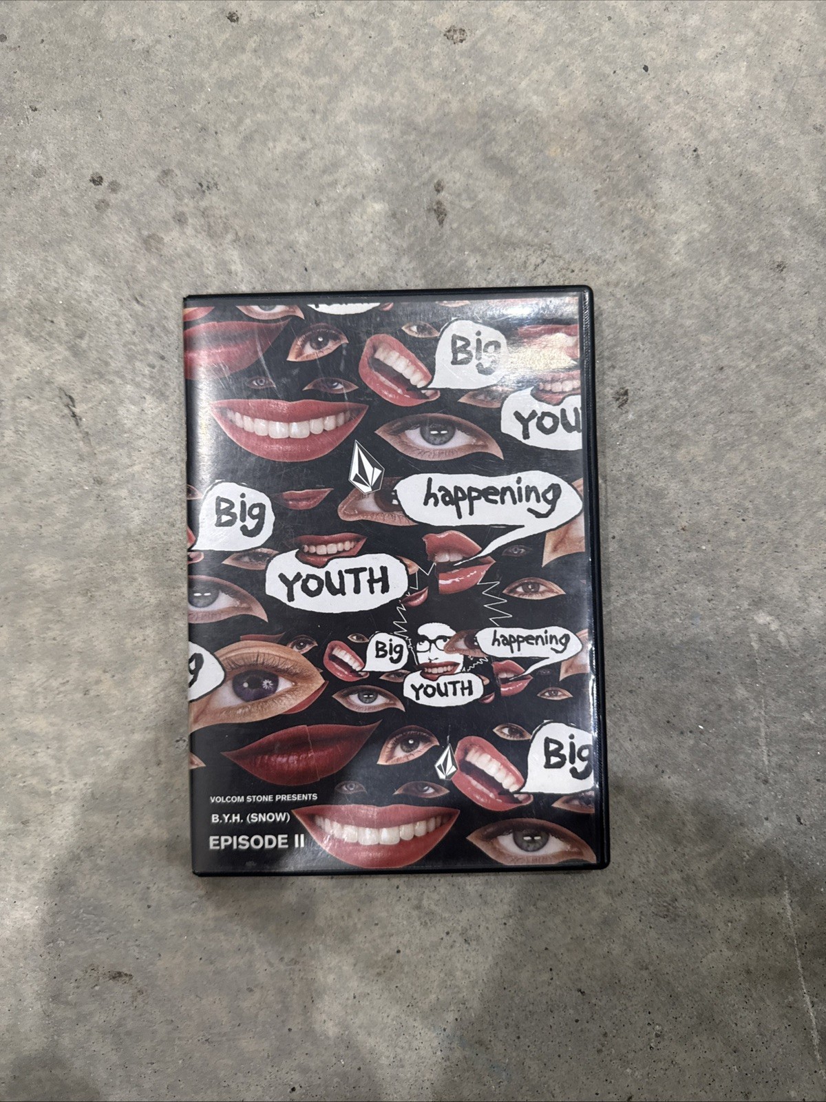 Volcom Stone Presents BIG YOUTH HAPPENING B.Y.H. DVD Shaun White RARE 2003