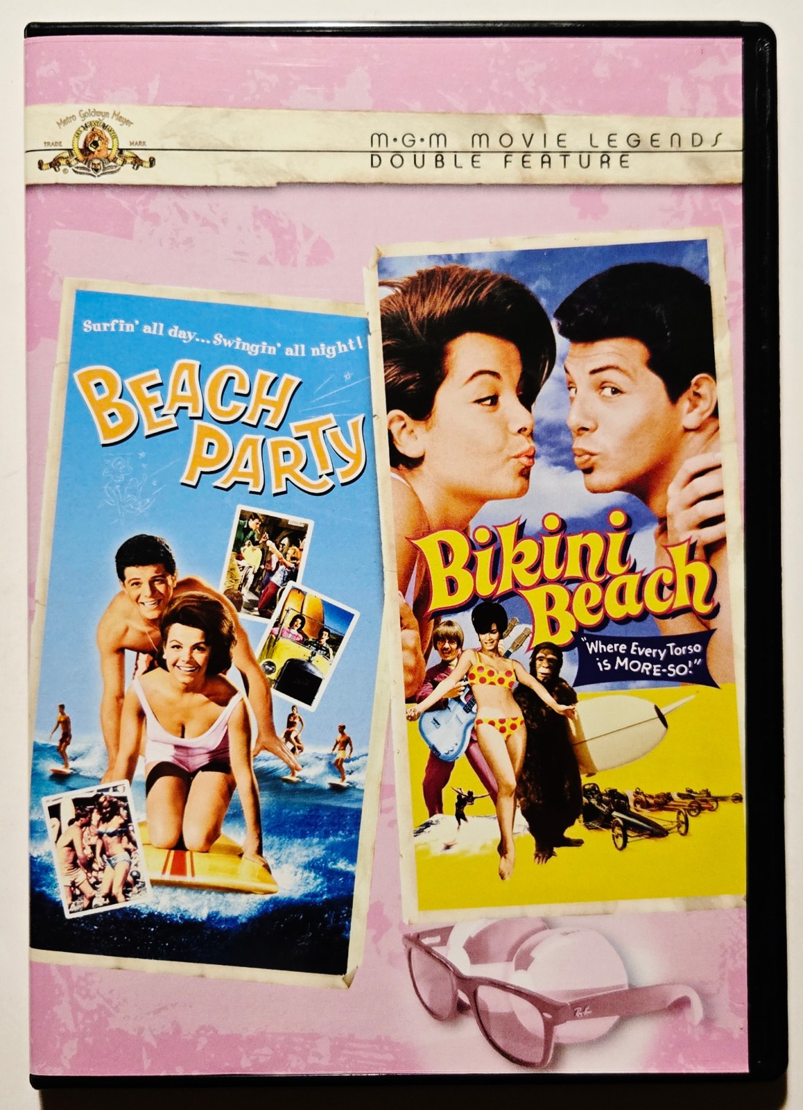 Beach Party / Bikini Beach (DVD, 2007) *RARE OOP* 1963/1964 Double Feature