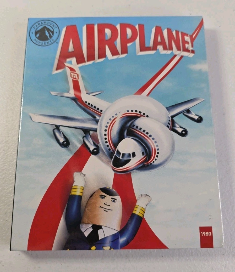 Airplane! Blu-ray Paramount Presents (1980, Blu Ray) Brand New Slipcover