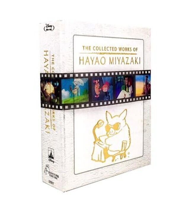 The Collected Works of Hayao Miyazaki (Blu-ray, 12-Disc Set) Studio Ghibli New