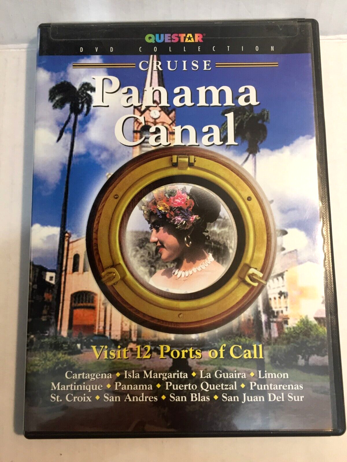 Cruise Panama Canal Visit 12 Ports of Call DVD Ships Same Day with Tracking