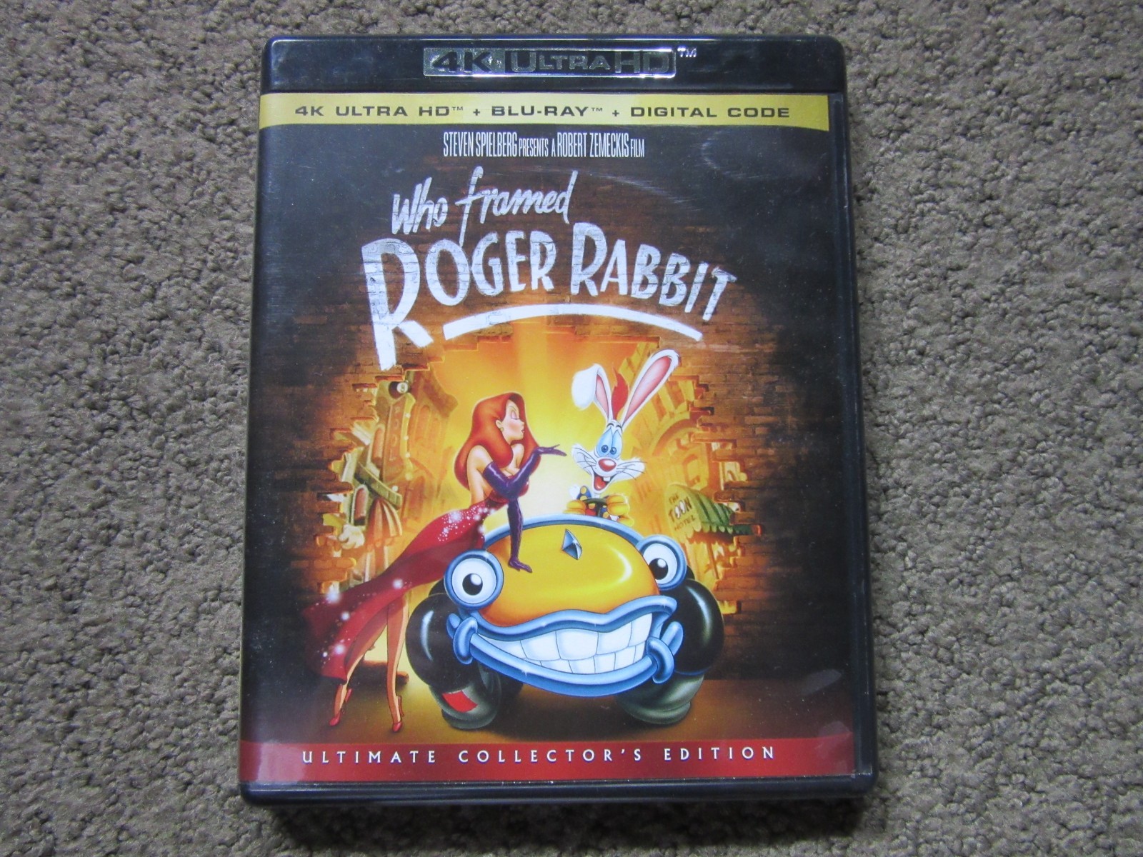 Who Framed Roger Rabbit (1988) 4K Ultra HD + Blu-ray + Digital Code Set