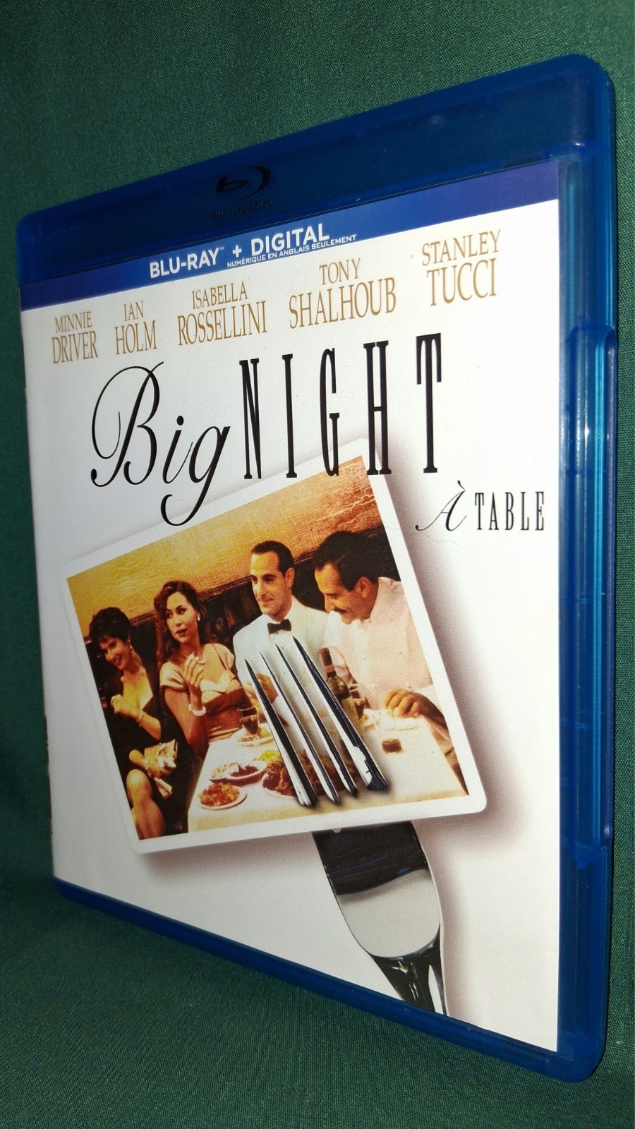 Stanley Tucci & Campbell Scitt/BIG NIGHT:1996-BLURAY-EXCELLENT