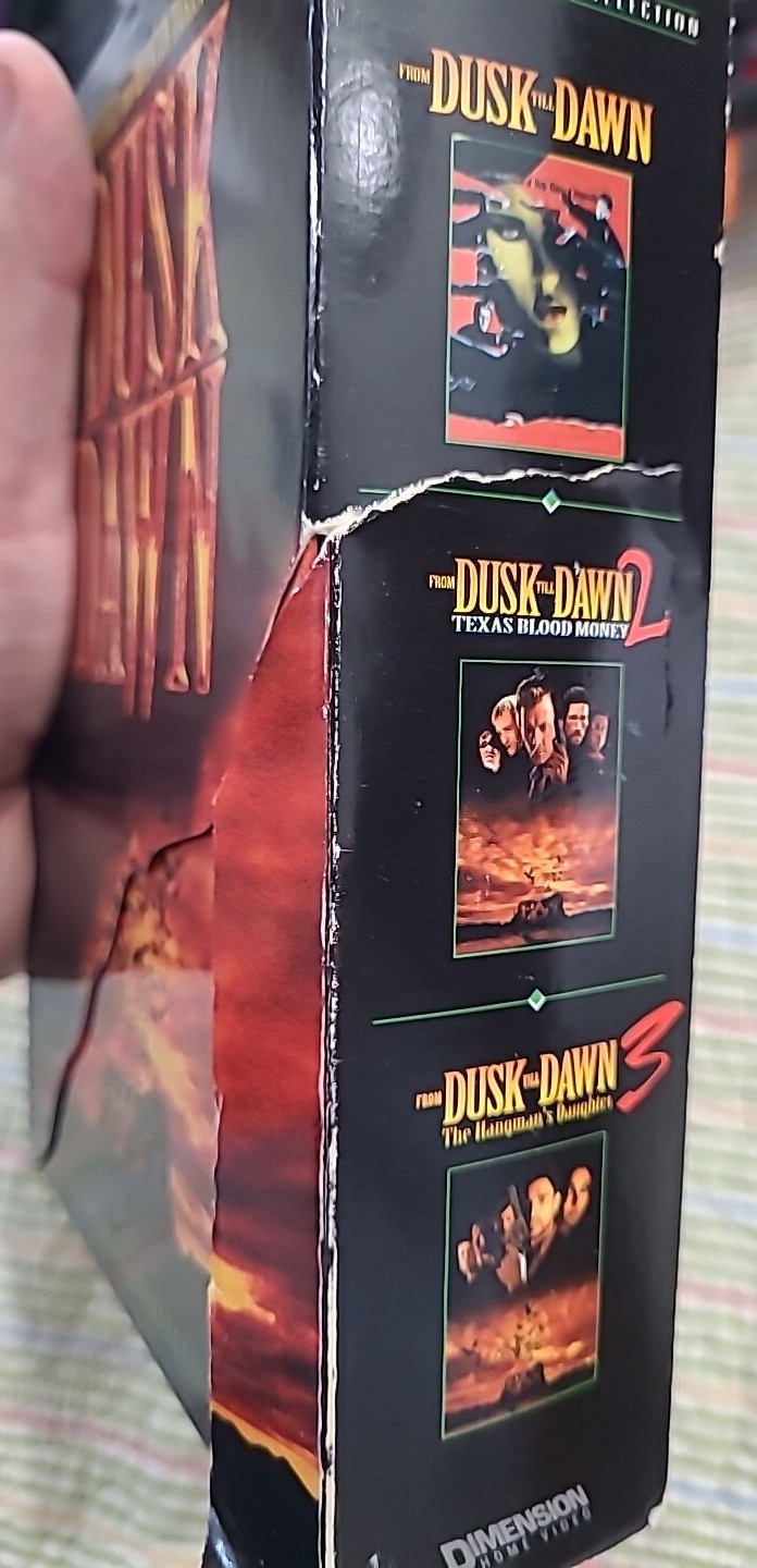 From Dusk Till Dawn Box Set (DVD, 2000, 4-Disc Set). 1, 2, & 3, Full Tilt Boogie
