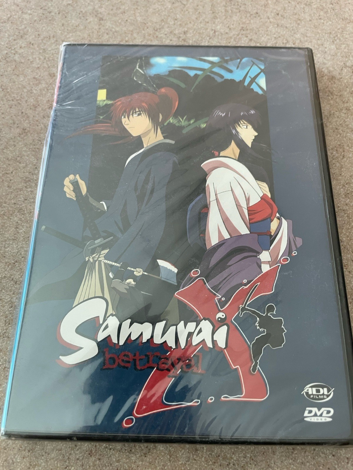 Samurai X BETRAYAL DVD 1999 Anime 2 Episodes Japanese or English ADV FILMS