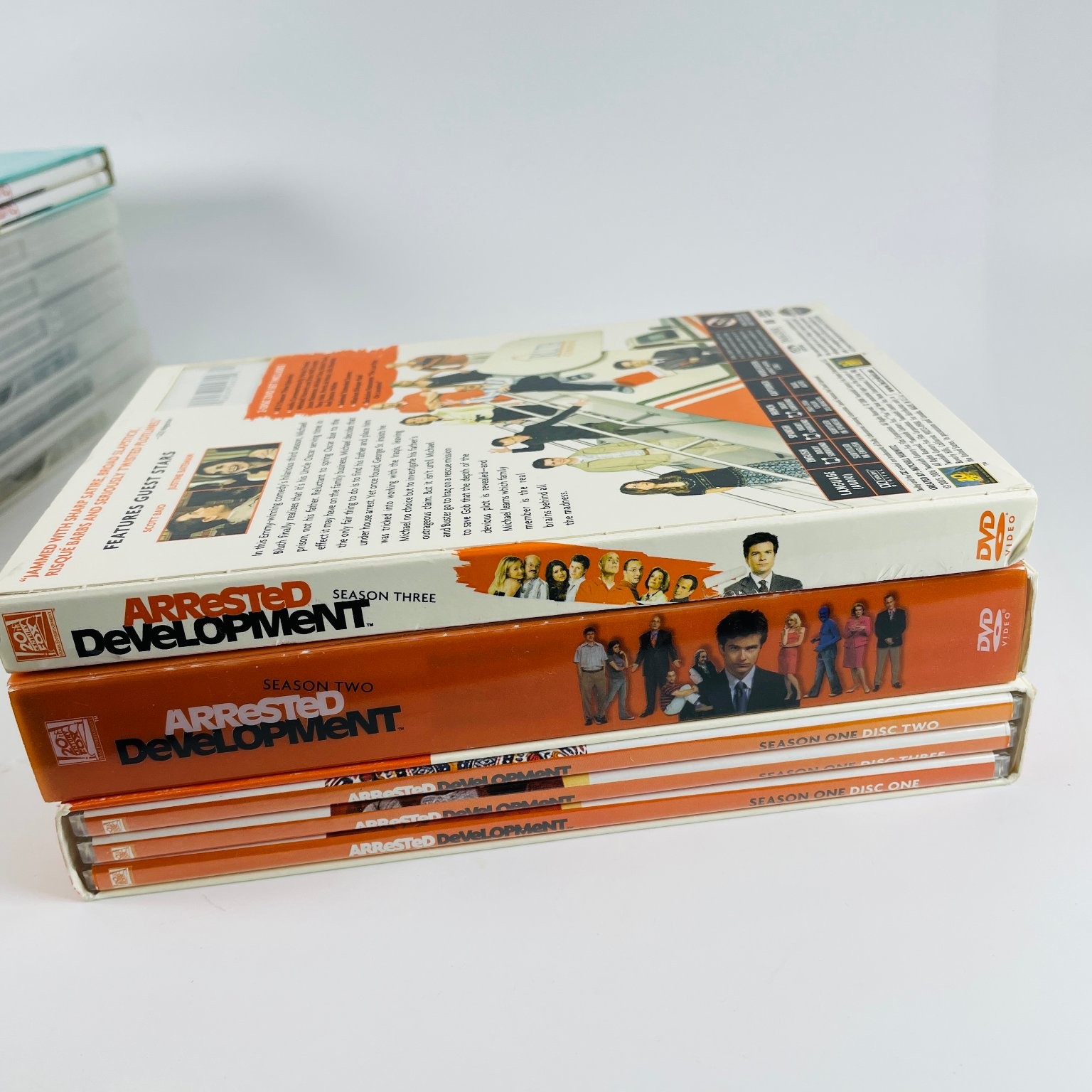 Arrested Development Seasons 1-3 DVD Jason Bateman Michael Cera Will Arnett