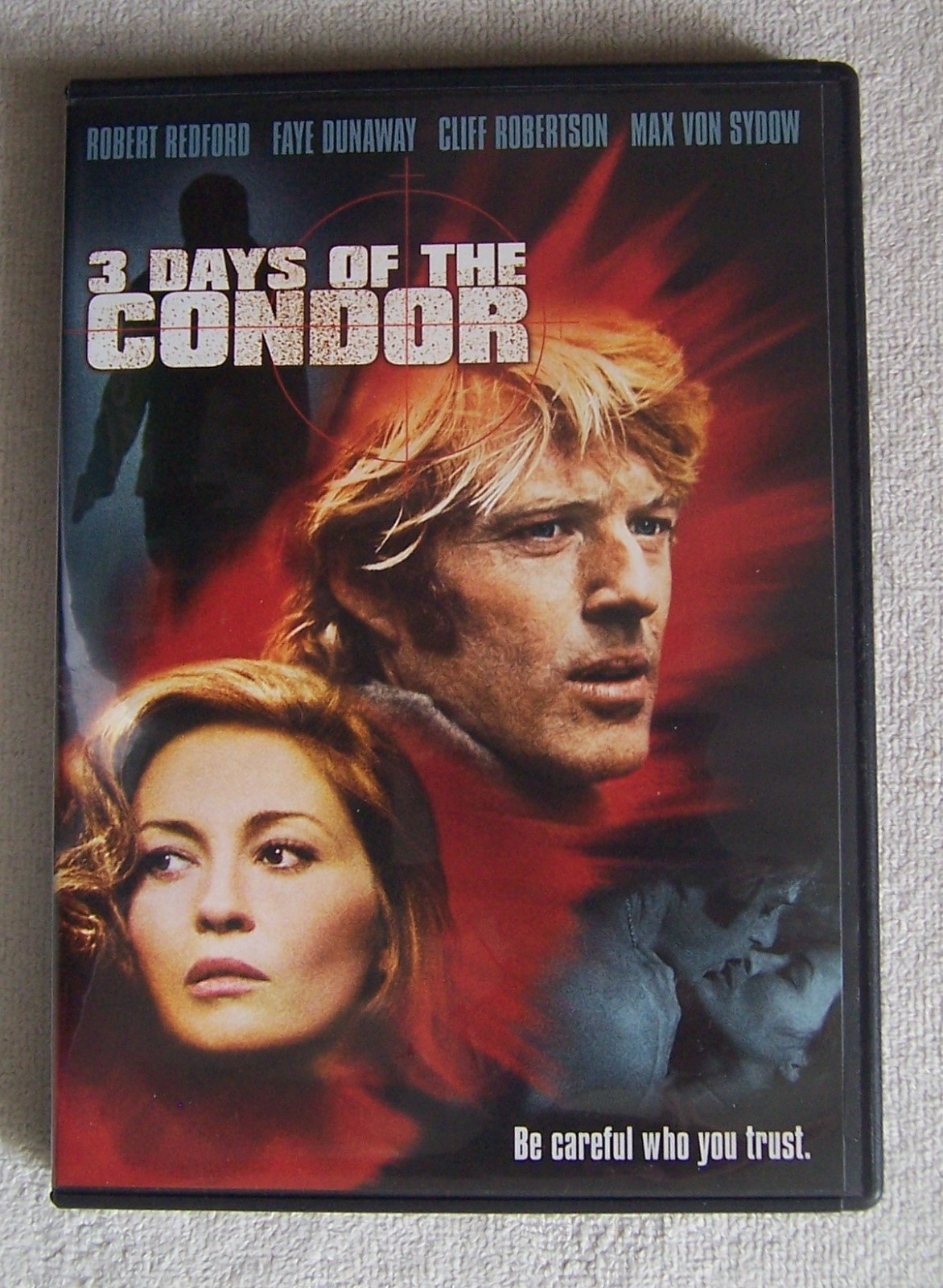 3 Days of the Condor (DVD, 2006) Robert Redford Wide Screen VG Condition