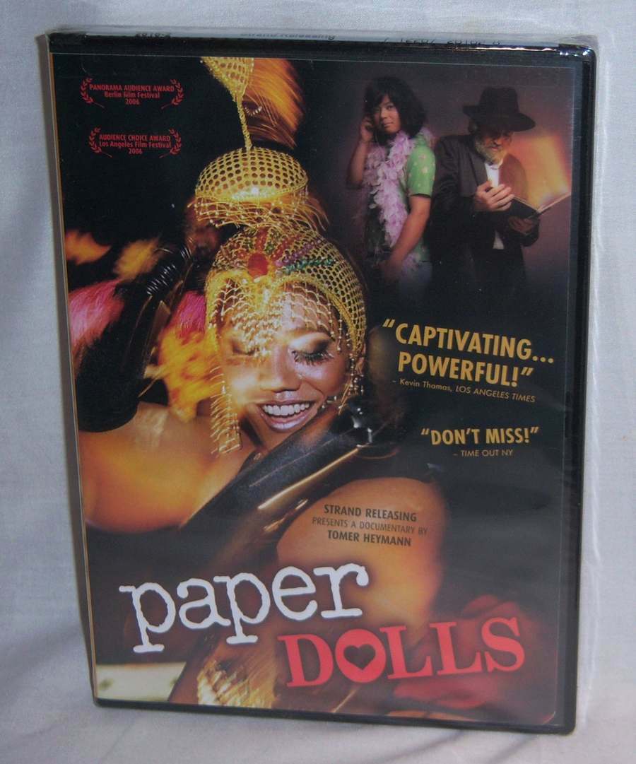 NEW RARE OOP STRAND RELEASING LGBTQ TRANSGENDER PAPER DOLLS DOCUMENTARY DVD 2006