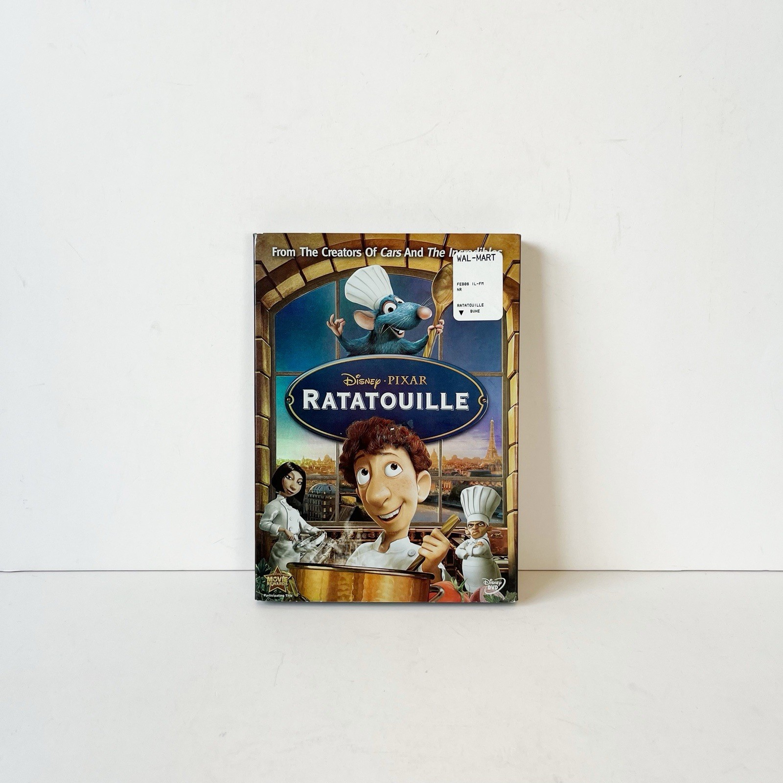 Ratatouille DVD 2007 Disney Pixar Brad Bird With Cardboard Sleeve
