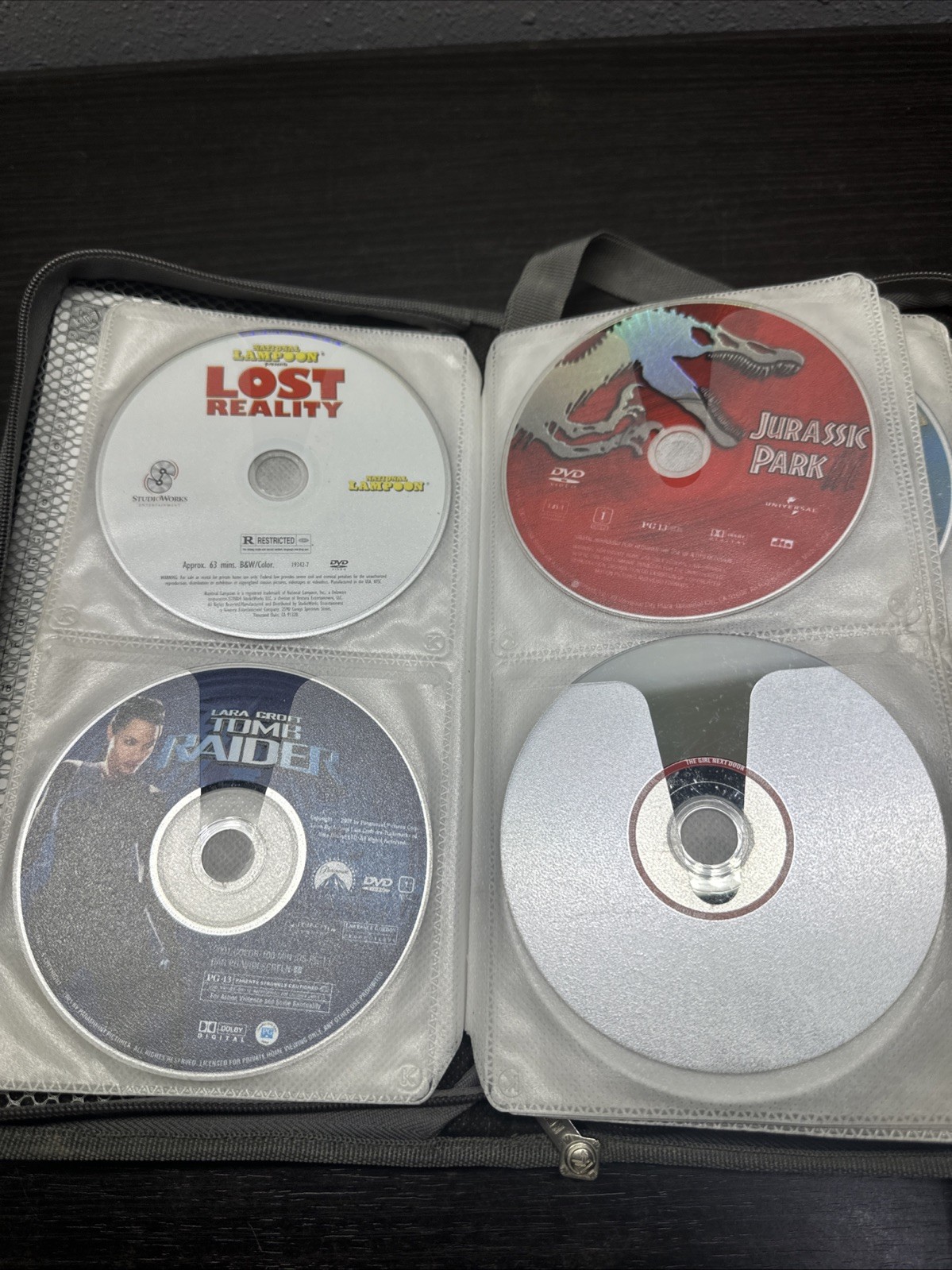 DVD Lot Assorted 53 DVD’s With Case, Case Holds 80