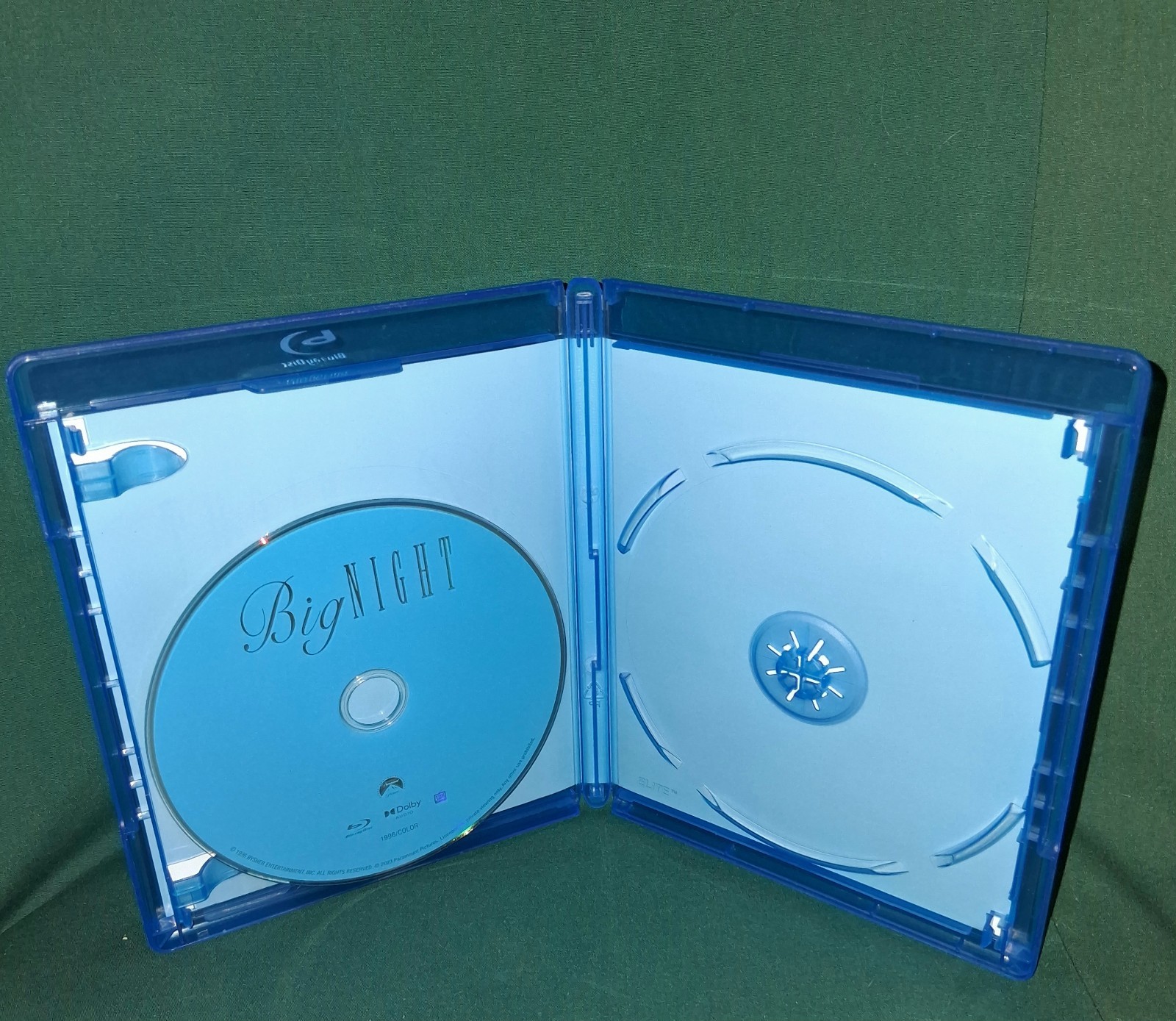 Stanley Tucci & Campbell Scitt/BIG NIGHT:1996-BLURAY-EXCELLENT