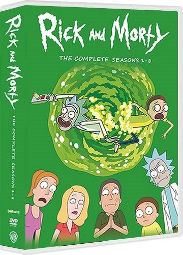 Rick and Morty Complete Series Seasons 1-8 DVD Brand New Sealed