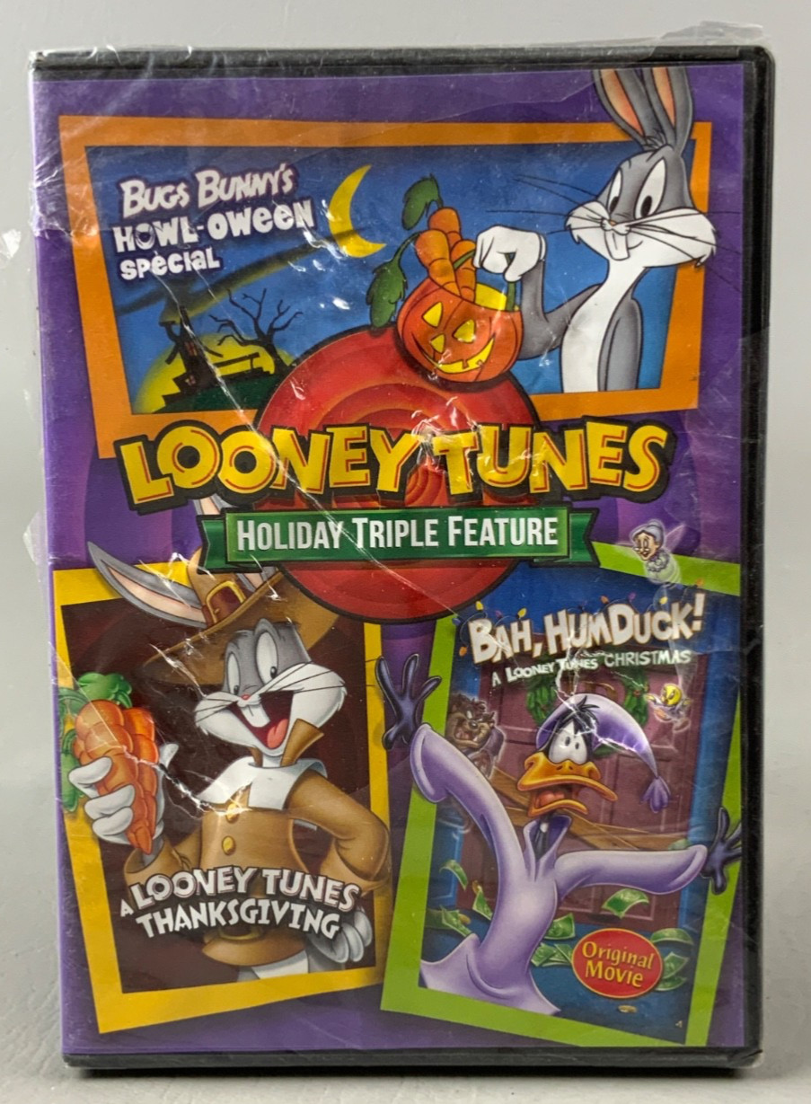 DVD – Looney Tunes Holiday Tripple Feature – Short Film Animation – NEW