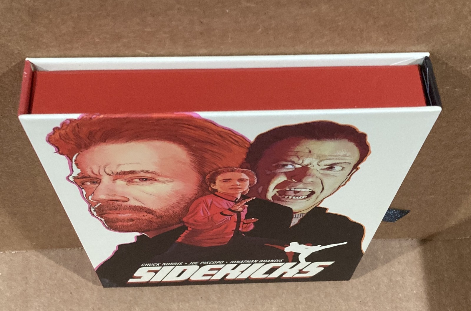 Sidekicks 4K/Blu-ray. Limited edition box set! 2 discs. Brand new COVER WEAR