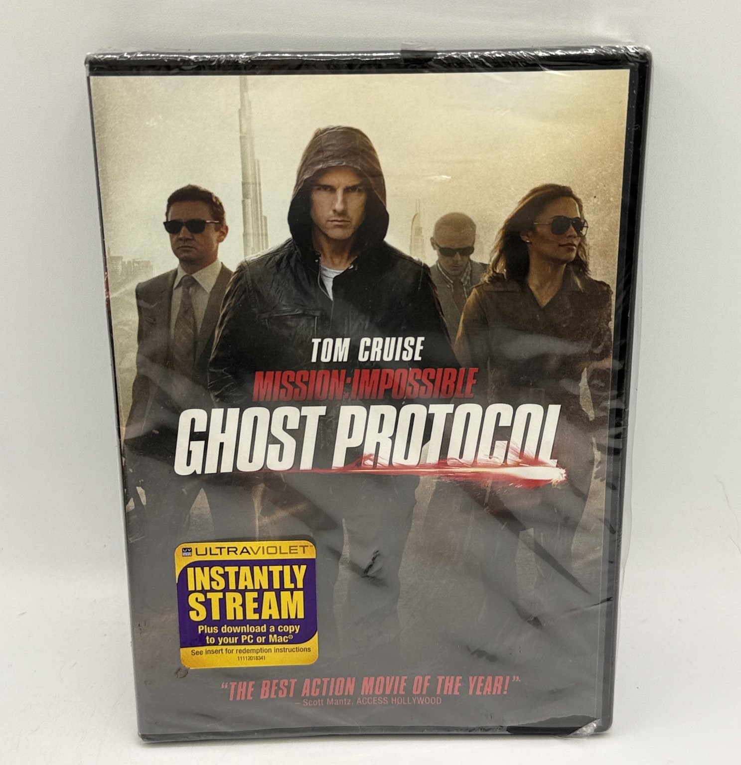 Mission: Impossible – Ghost Protocol DVD 2011 UltraViolet Tom Cruise Brad Bird