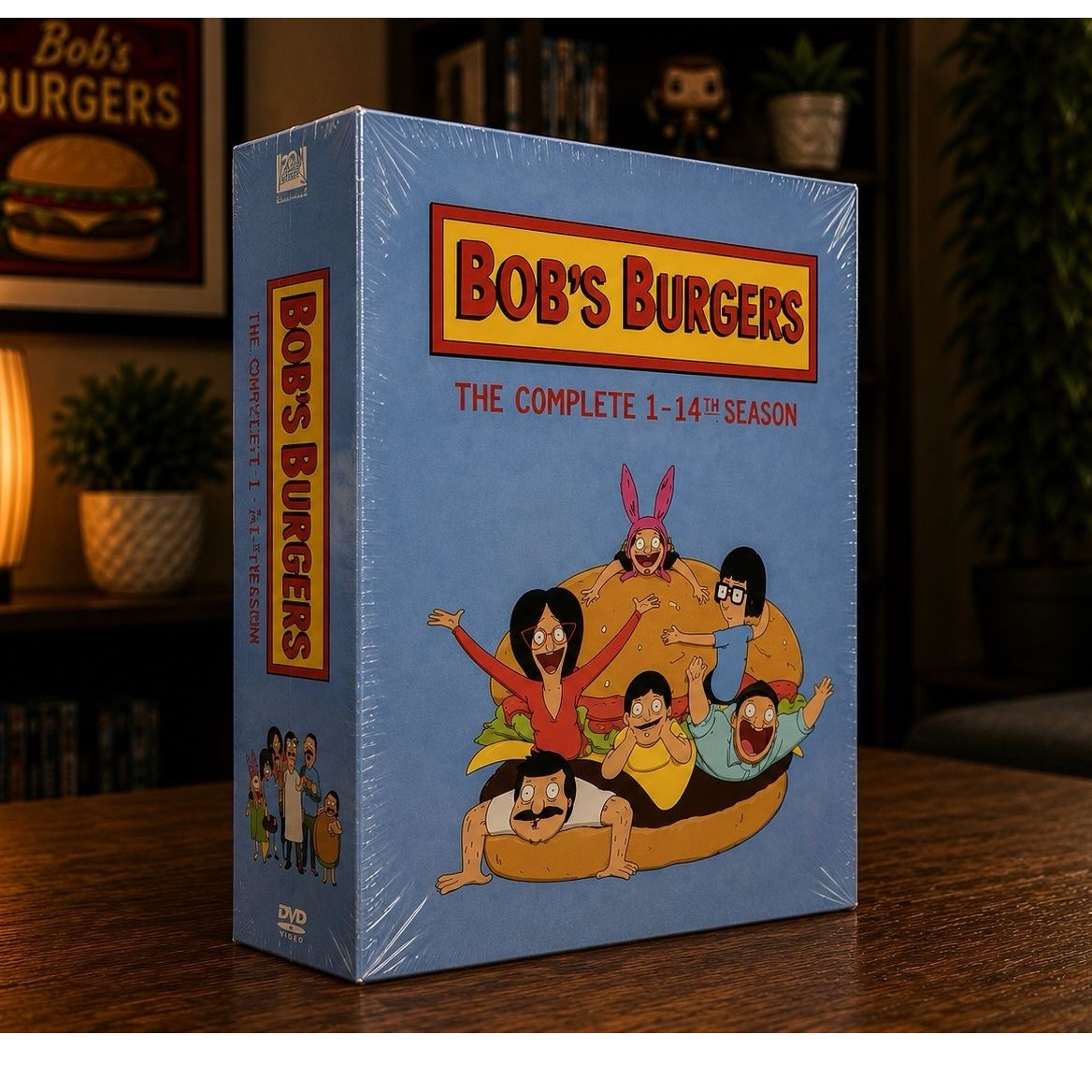 FOX Bob’s Burgers Complete Seasons 1-14 DVD Box Set TV Series PG-13