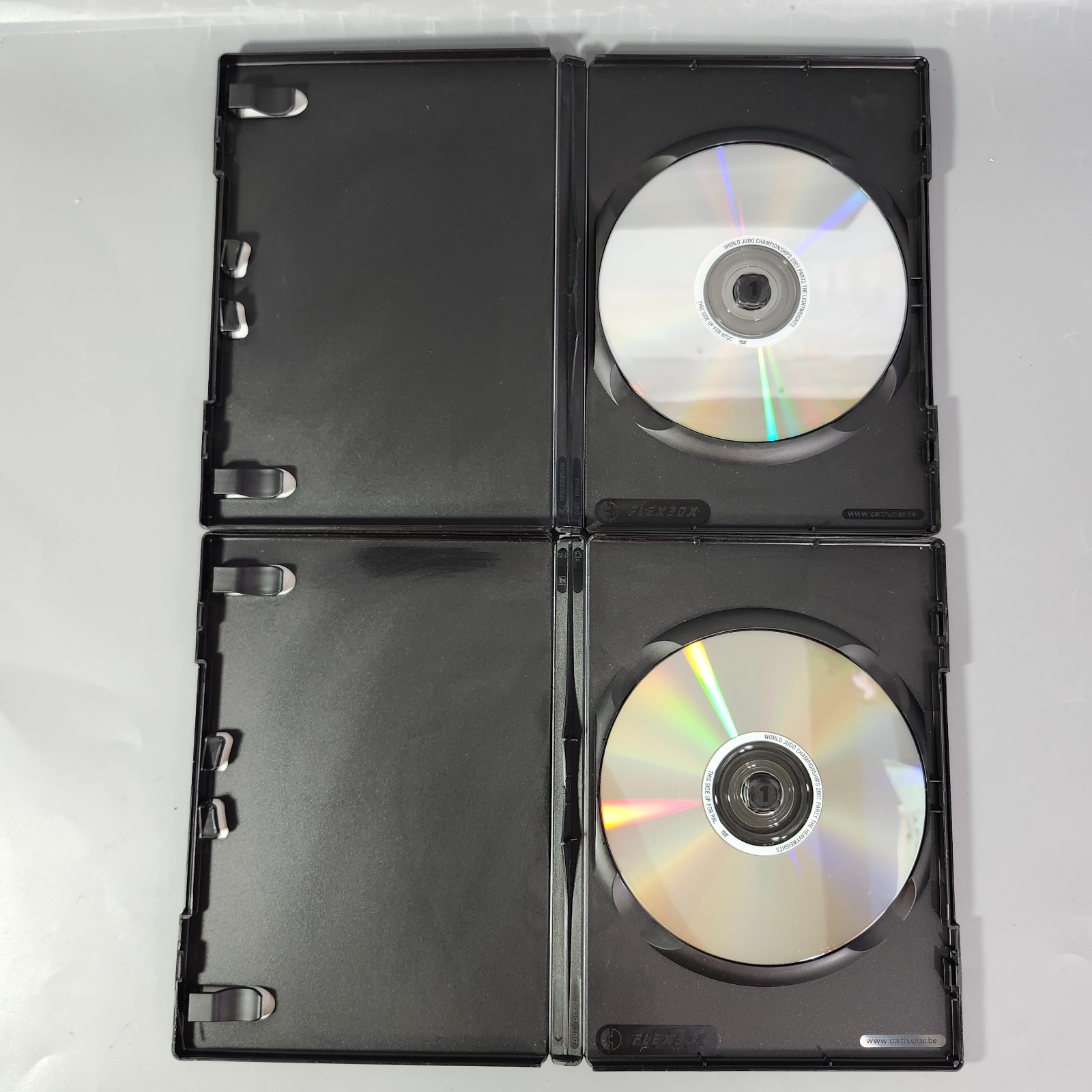 Olympic Judo Championship 2001 Munich Germany Pt 1-2 DVD Unisex Neil Adams IJF