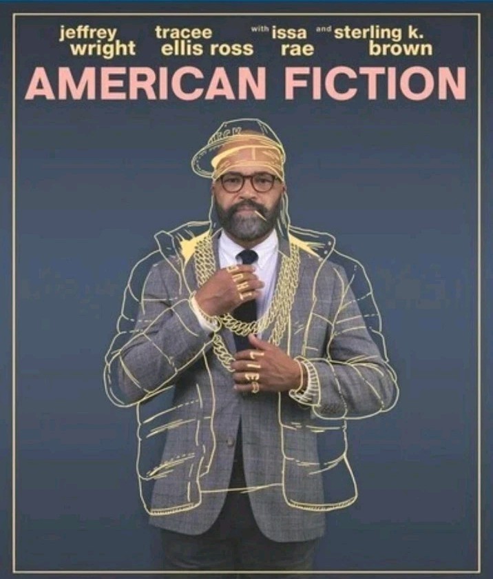 American Fiction [Blu-ray, 2023] Excellent Ex Library Ships Free
