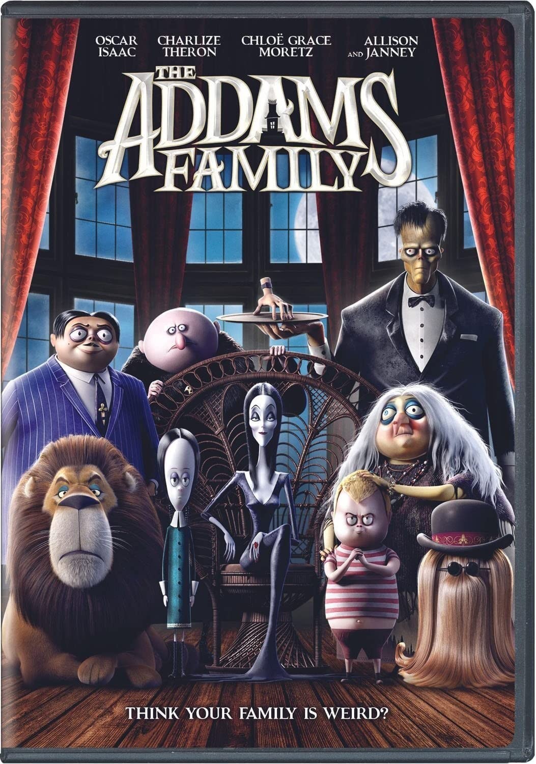 The Addams Family (DVD, 2019) The Disc Rdbx A103 ￼
